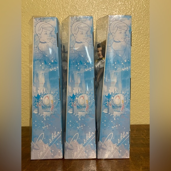 NIB Disney Store Cinderella And Prince Charming Wedding 💒 2pc Doll Set - Picture 11 of 14